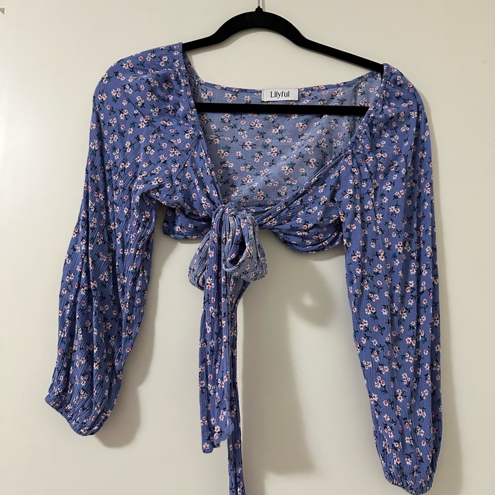 Tie Up Crop Top